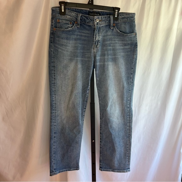 Lucky Brand Sweet Crop Denim Jeans, size 8/29 - Picture 2 of 9